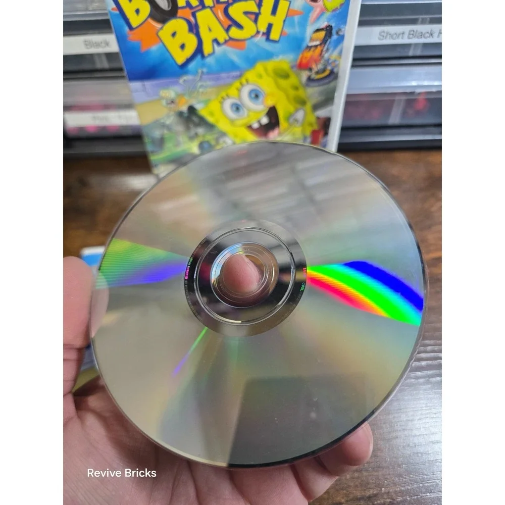 SpongeBob's Boating Bash (Nintendo Wii, 2010) CIB Complete Tested Working Great